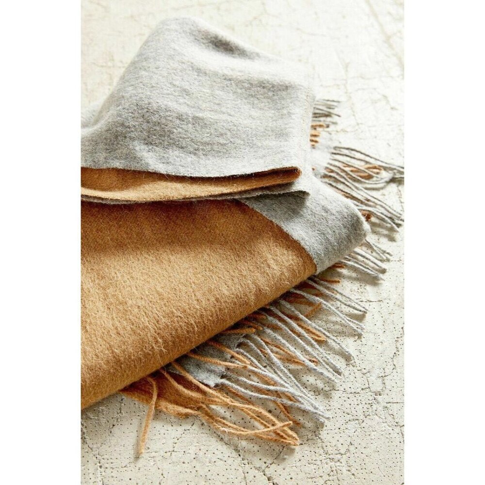 Donni Charm Women's Color Block Scarf One Size Natural Donni Mix Stylish Winter - Picture 7 of 14
